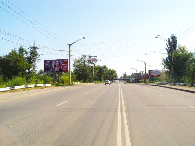 Щит 6x3,  Дніпровське шосе вул., АЗС Укранафта, направление від  автовокзалу