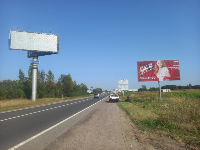 Щит 6x3,  Траса Львів - Тернопіль (виїзд зі Львову), 1100 м. від Галицької вул.