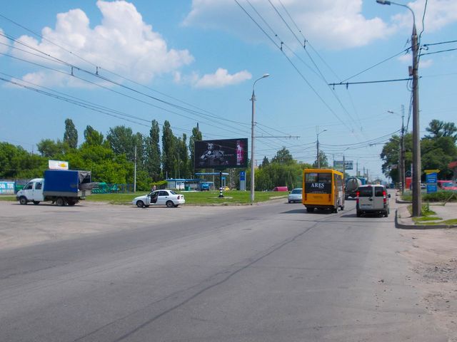 Щит 6x3,  Белопольское шоссе ул. - район АТП (напротив Автомагазинов и СТО)