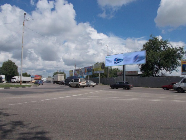 Щит 6x3,  Тираспільське шосе - Ангарська вул. (ринок "Два стовпа") (лівий)