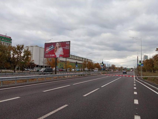 Щит 6x3,  Богатирська вул., - завод "Оболонь" (до Вишгороду)