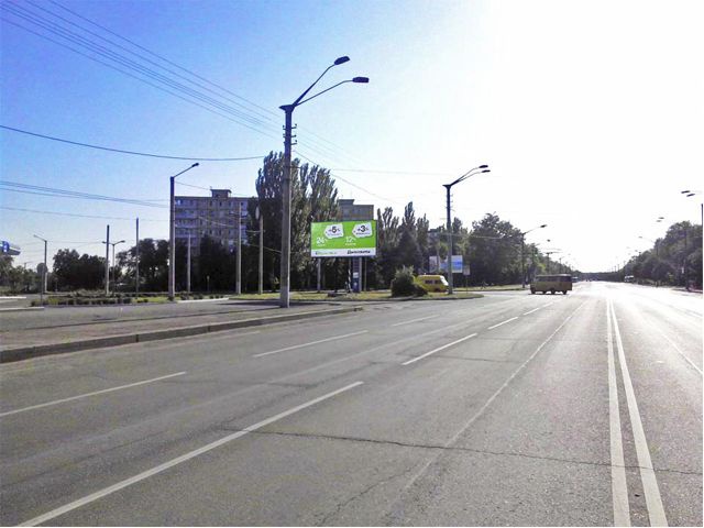 Щит 6x3,  Дніпровське шосе вул., 82а, (АЗС), в'їзд в місто