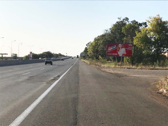 Щит 6x3,  Київське шосе, с. Великая Балка,АЗС "Shell", 3 км. до Одессы