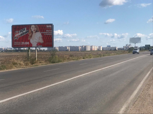 Щит 6x3,  Глушка пр., с. Лиманка, 2 км. до Одеси