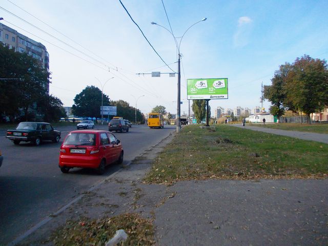 Щит 6x3,  Харьковская ул., 101 (перед АЗС "ОККО")
