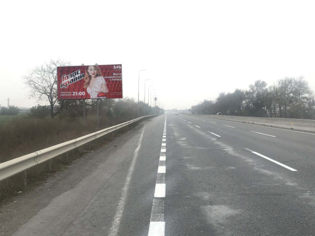 Щит 6x3,  Киевское шоссе, с. Нерубайское, 3 км. до Одессы