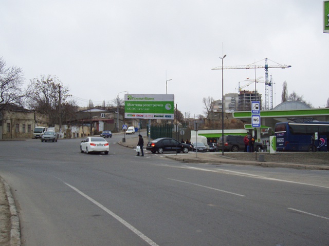 Щит 6x3,  Балковская ул., 117 (АЗС "ОККО", "Автовокзал")